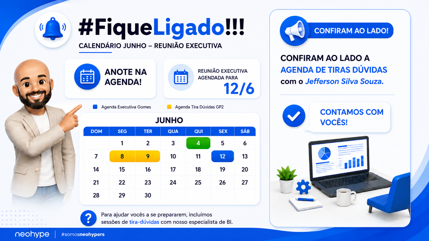 GP - Agenda Executiva | VP Luiz Gomes